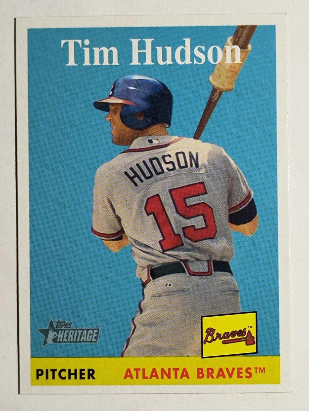 2007 Topps Heritage #64 Tim Hudson