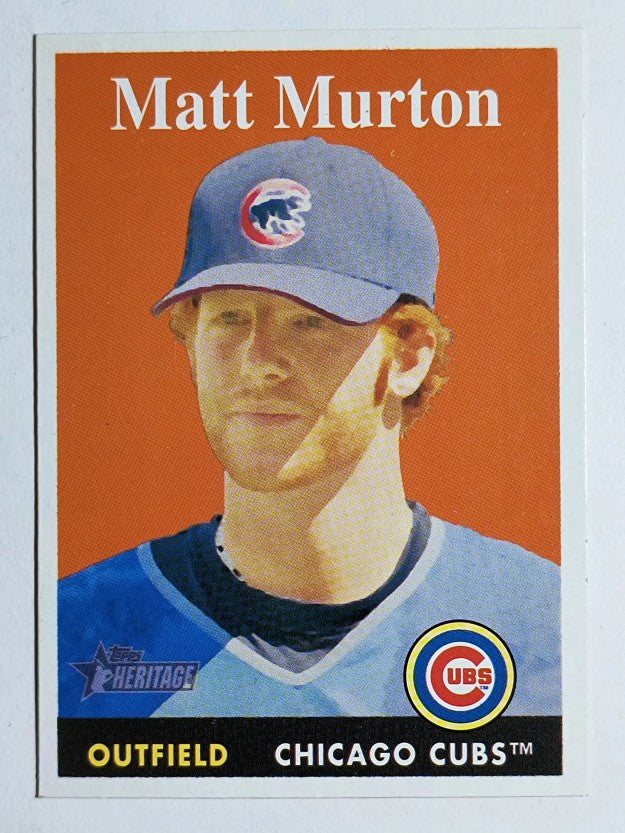 2007 Topps Heritage #66 Matt Murton