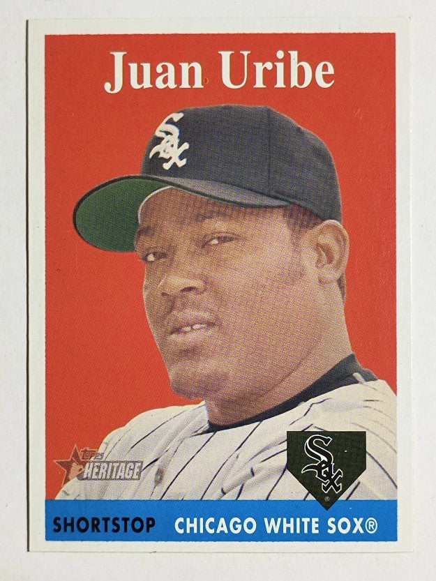 2007 Topps Heritage #74 Juan Uribe