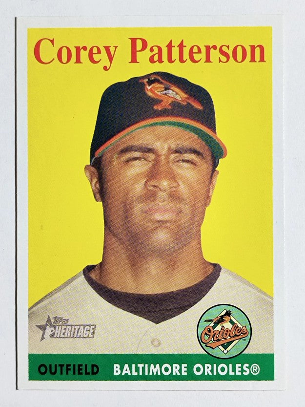 2007 Topps Heritage #79a Corey Patterson