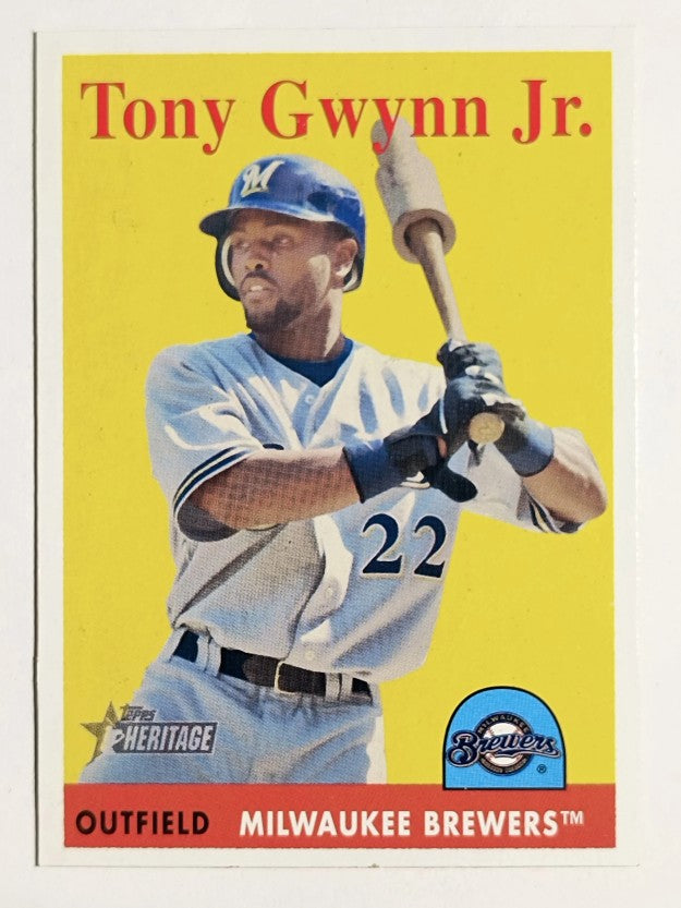2007 Topps Heritage #83 Tony Gwynn Jr.