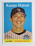 2007 Topps Heritage #84 Kazuo Matsui