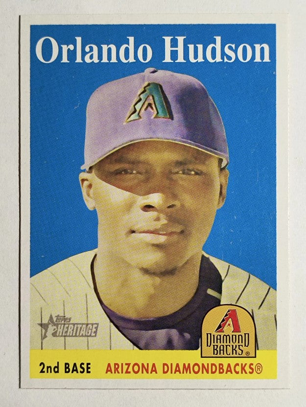 2007 Topps Heritage #89 Orlando Hudson