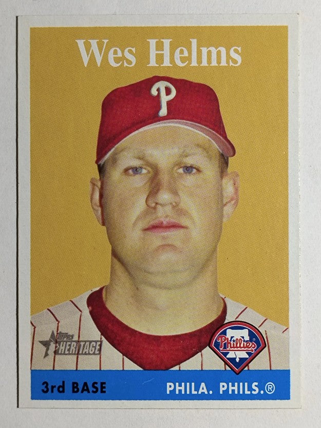 2007 Topps Heritage #99 Wes Helms