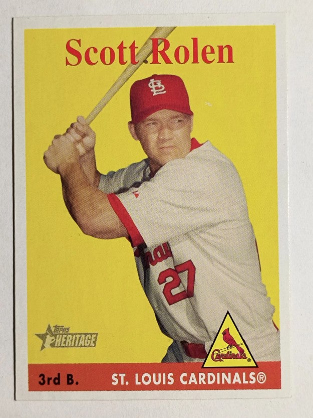 2007 Topps Heritage #106 Scott Rolen