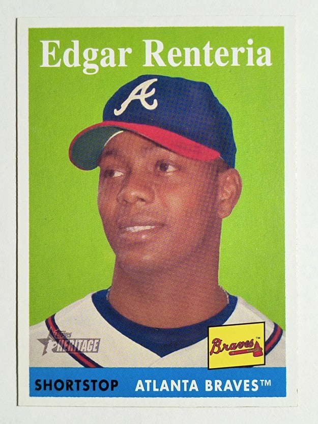 2007 Topps Heritage #110 Edgar Renteria