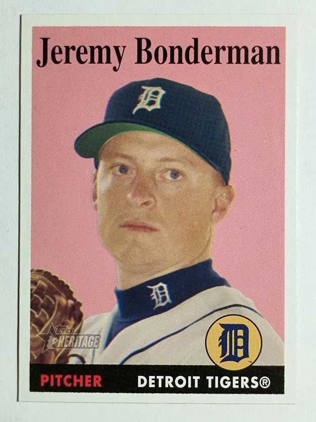 2007 Topps Heritage #115 Jeremy Bonderman