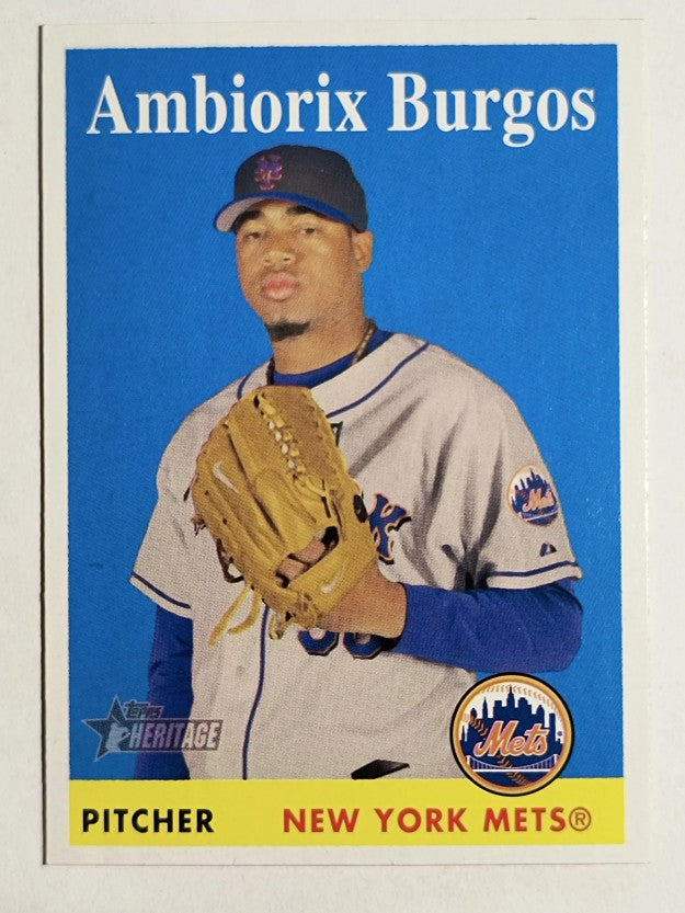 2007 Topps Heritage #141 Ambiorix Burgos