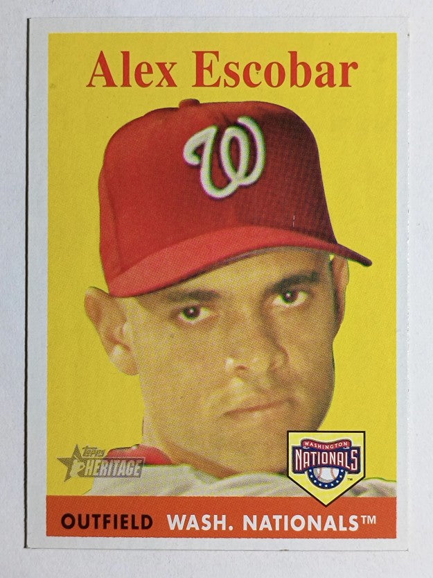 2007 Topps Heritage #153 Alex Escobar