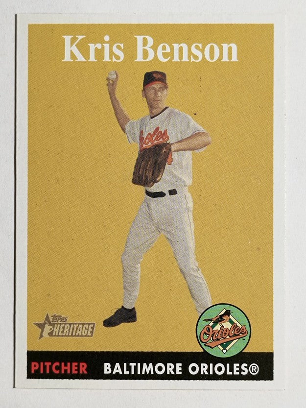 2007 Topps Heritage #156 Kris Benson