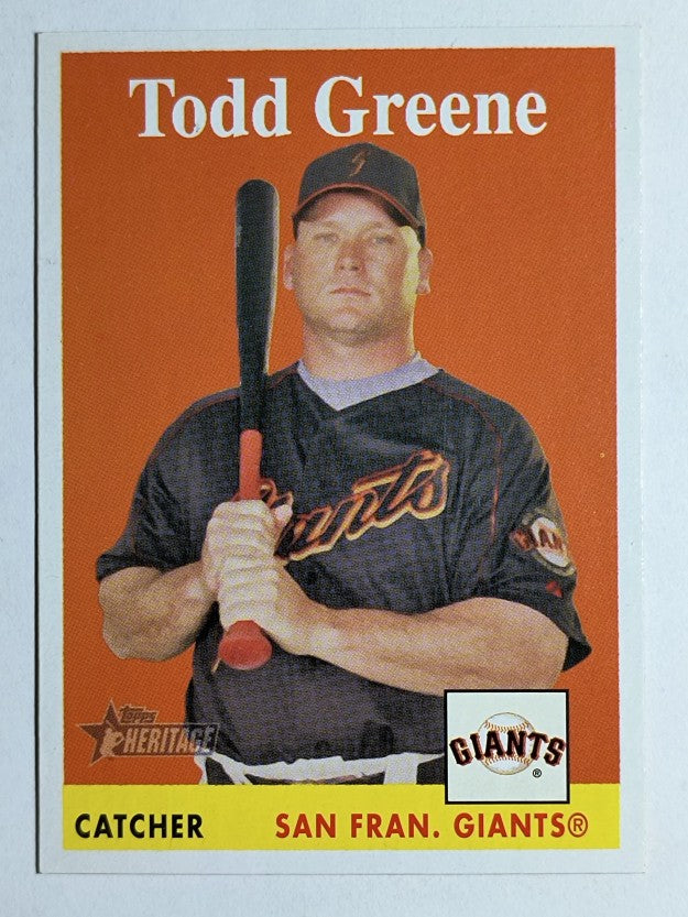 2007 Topps Heritage #166 Todd Greene
