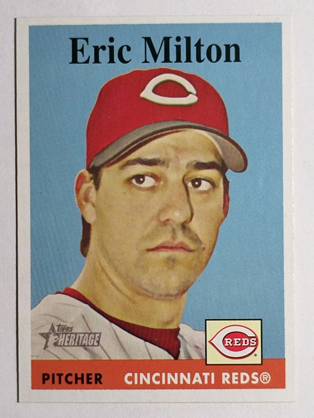 2007 Topps Heritage #172 Eric Milton