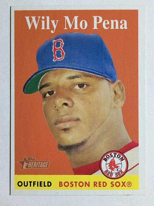 2007 Topps Heritage #178 Wily Mo Pena