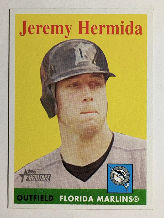 2007 Topps Heritage #182 Jeremy Hermida