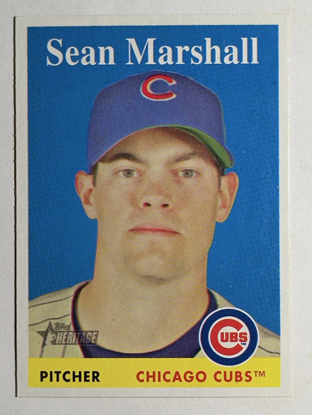 2007 Topps Heritage #189 Sean Marshall