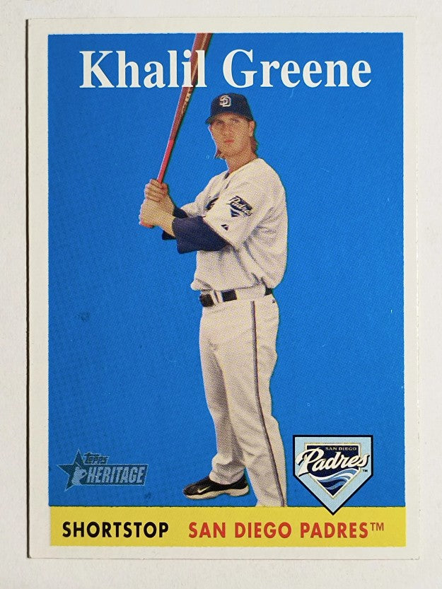 2007 Topps Heritage #197 Khalil Greene