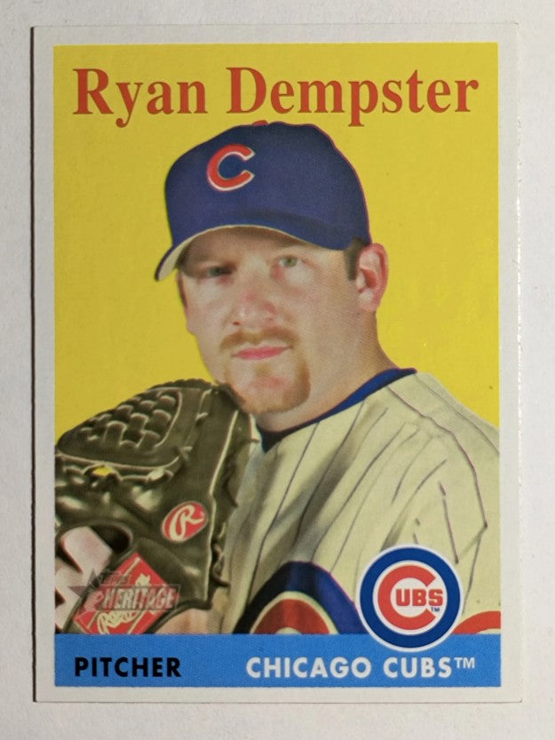 2007 Topps Heritage #198 Ryan Dempster