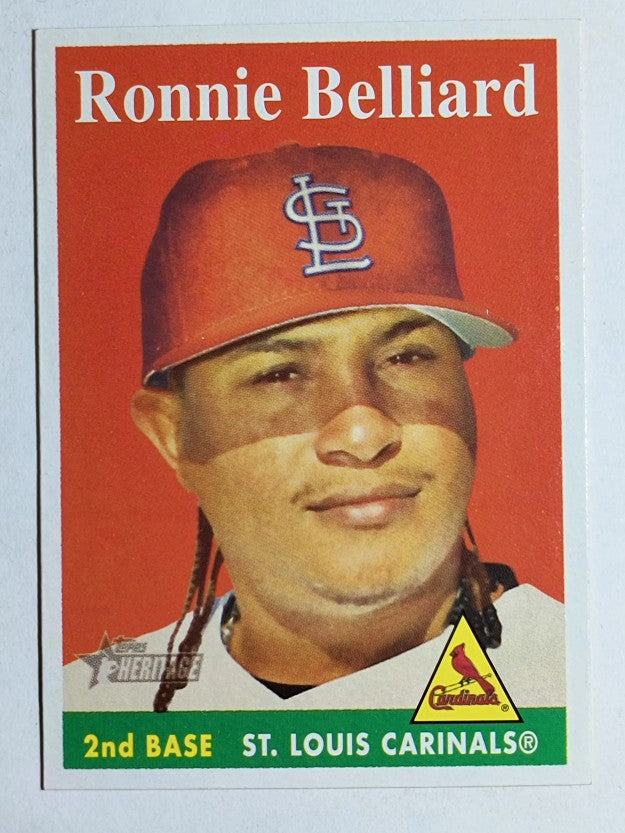 2007 Topps Heritage #199 Ronnie Belliard