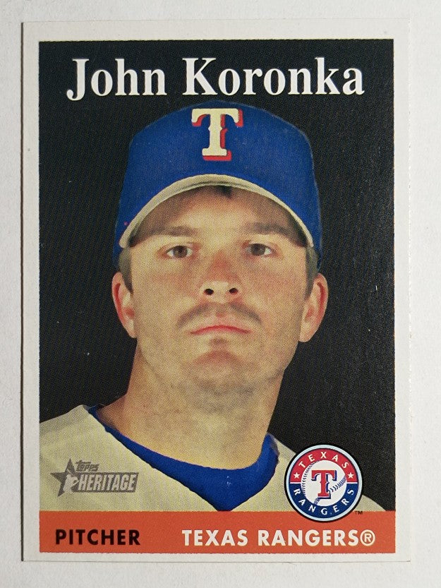 2007 Topps Heritage #207 John Koronka