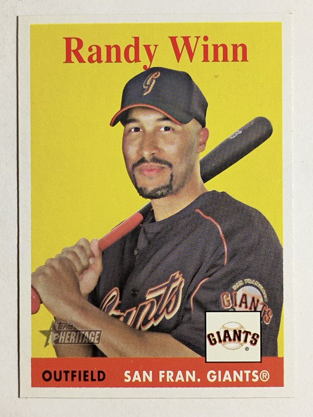 2007 Topps Heritage #225 Randy Winn