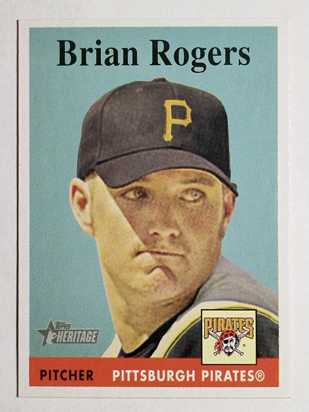 2007 Topps Heritage #226 Brian Rogers