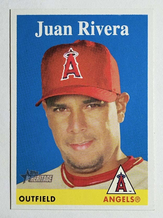 2007 Topps Heritage #227 Juan Rivera