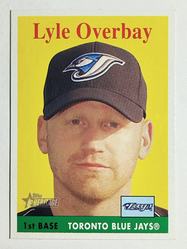 2007 Topps Heritage #233 Lyle Overbay