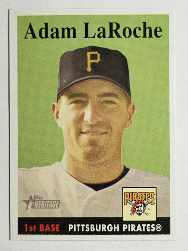 2007 Topps Heritage #234 Adam LaRoche