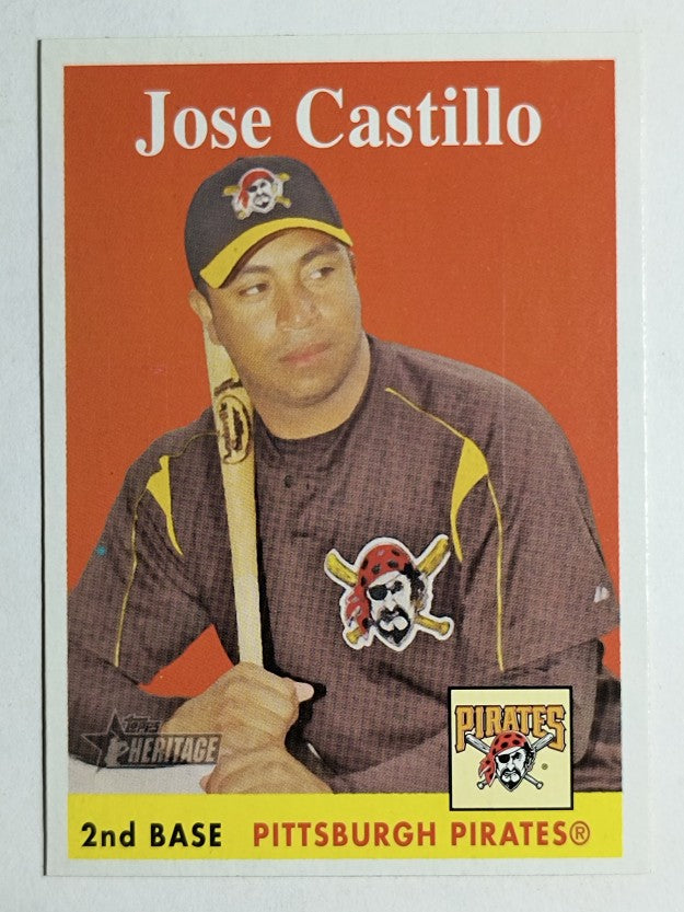 2007 Topps Heritage #238 Jose Castillo