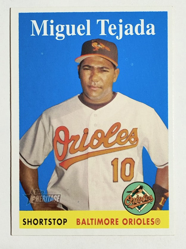 2007 Topps Heritage #259 Miguel Tejada