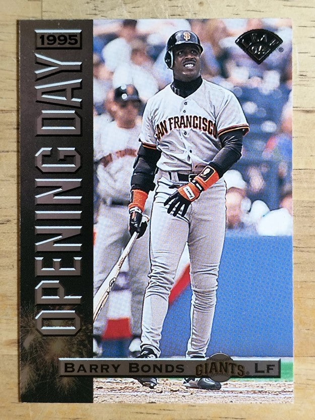 1995 Leaf Opening Day #3 Barry Bonds