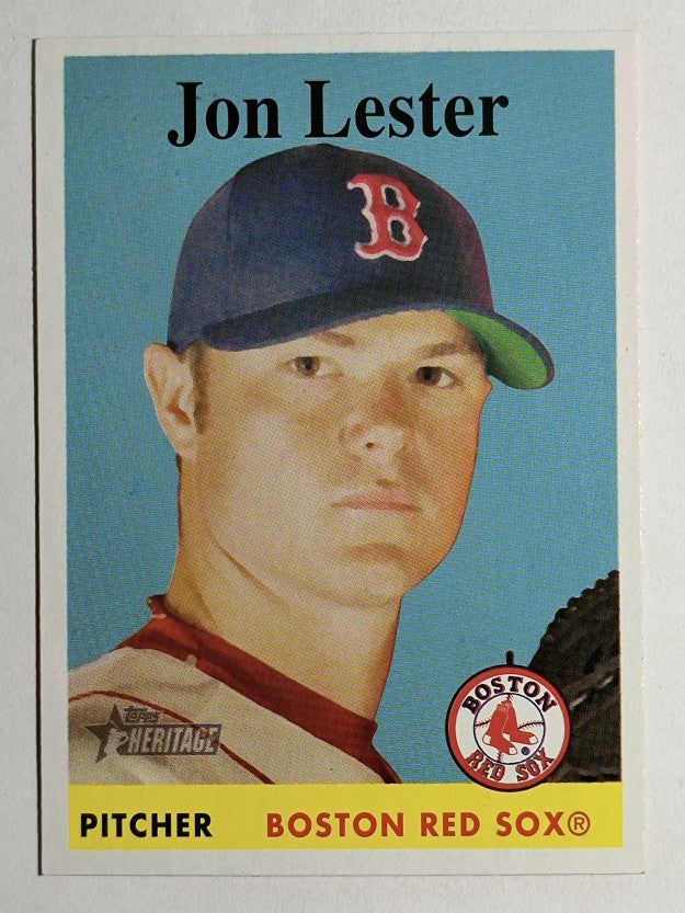 2007 Topps Heritage #265 Jon Lester