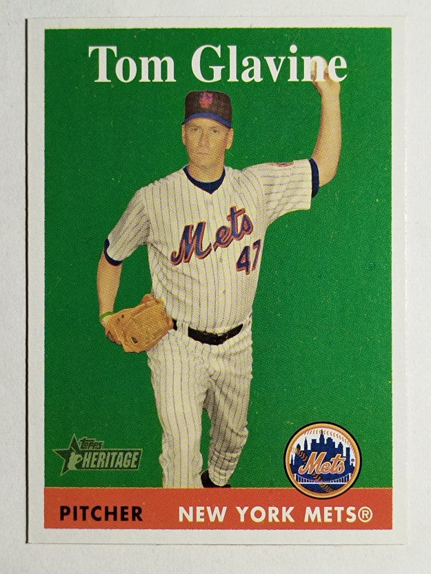 2007 Topps Heritage #270 Tom Glavine