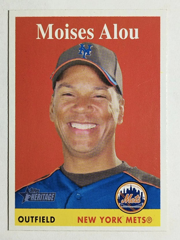 2007 Topps Heritage #272 Moises Alou