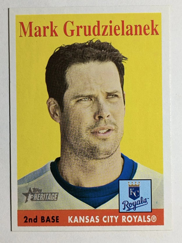 2007 Topps Heritage #280 Mark Grudzielanek