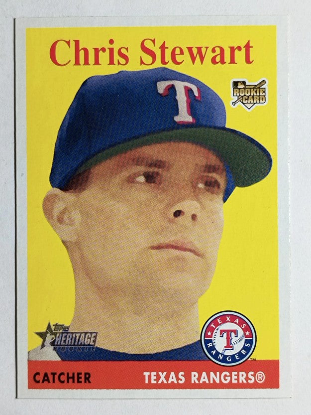 2007 Topps Heritage #281 Chris Stewart RC