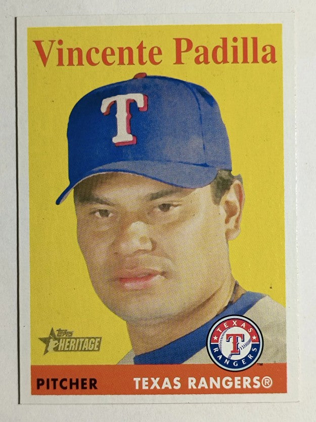 2007 Topps Heritage #290 Vicente Padilla