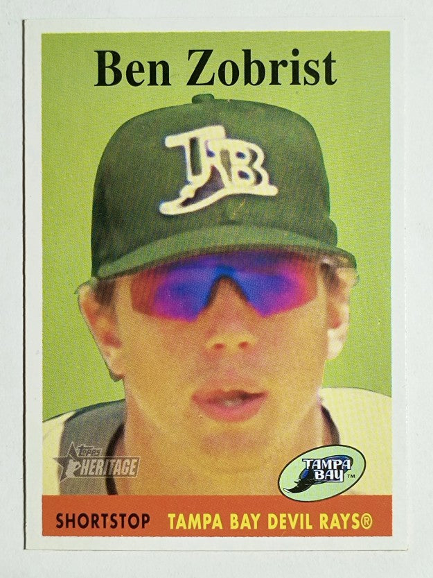 2007 Topps Heritage #297 Ben Zobrist