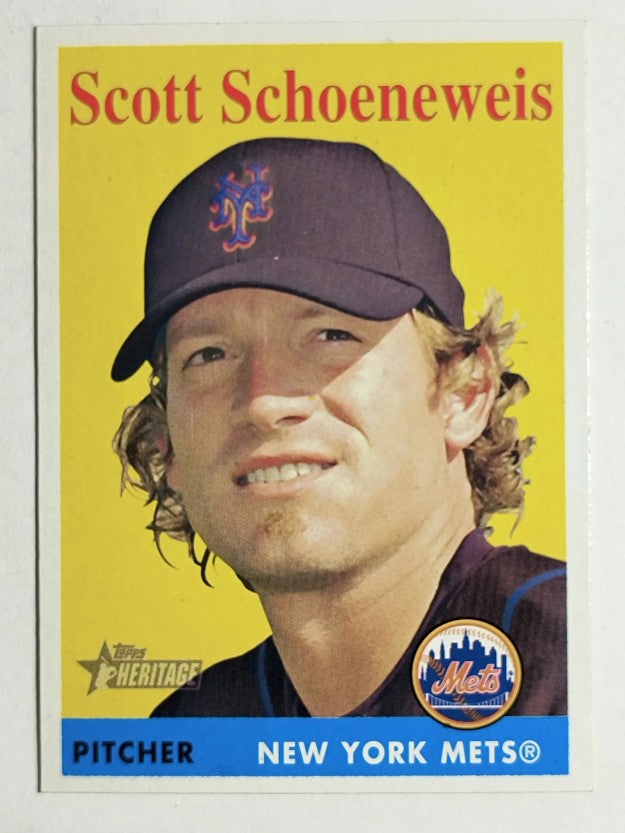 2007 Topps Heritage #300 Scott Schoeneweis