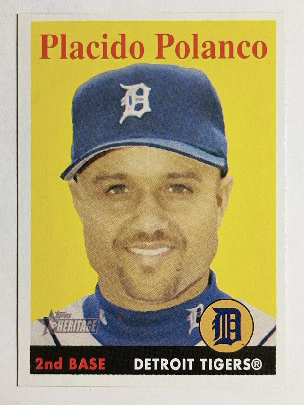 2007 Topps Heritage #301 Placido Polanco