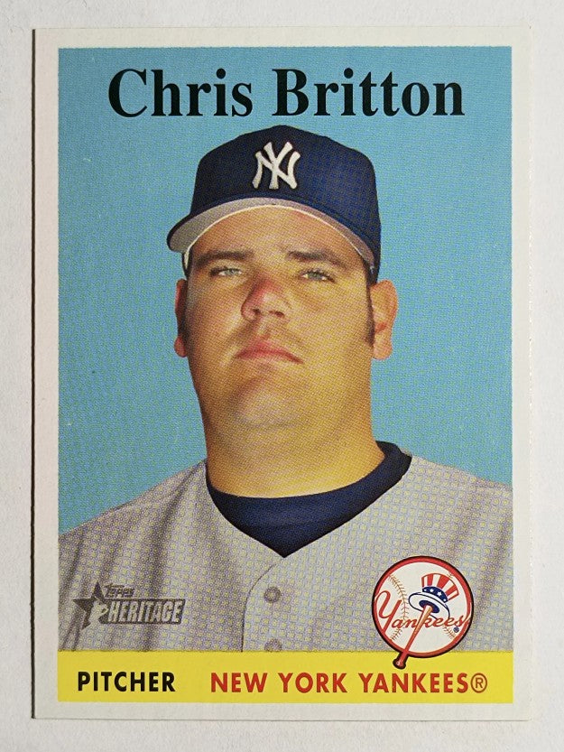 2007 Topps Heritage #307 Chris Britton