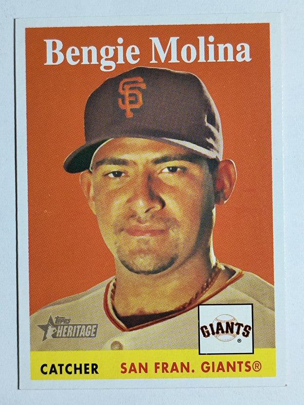 2007 Topps Heritage #315 Bengie Molina