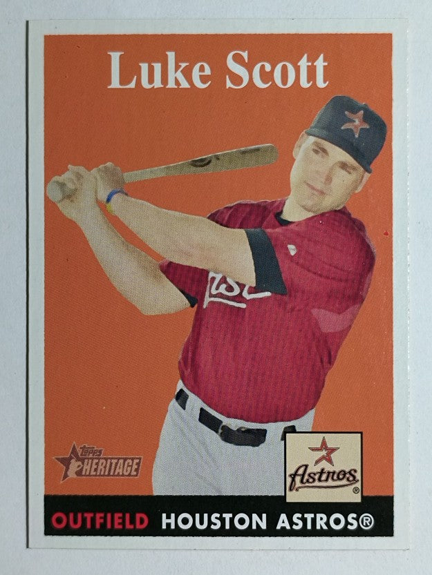 2007 Topps Heritage #317 Luke Scott