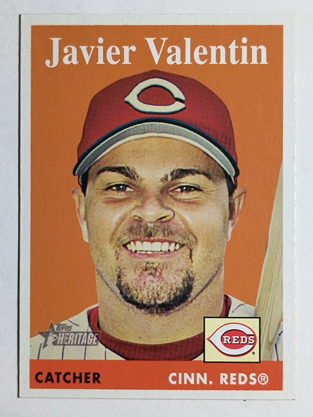 2007 Topps Heritage #318 Javier Valentin
