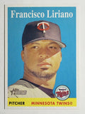 2007 Topps Heritage #328 Francisco Liriano