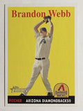 2007 Topps Heritage #340 Brandon Webb