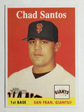 2007 Topps Heritage #343 Chad Santos