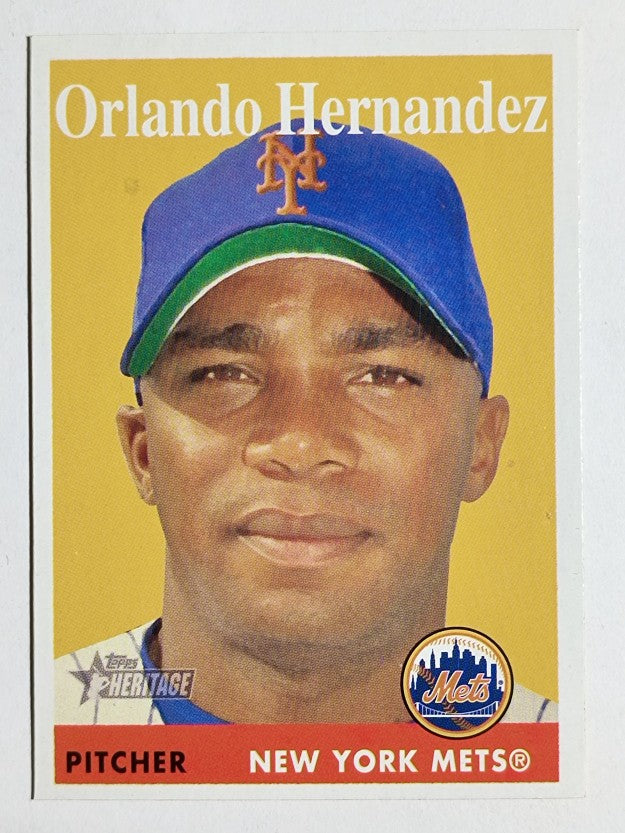2007 Topps Heritage #349 Orlando Hernandez
