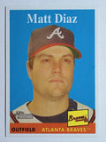 2007 Topps Heritage #355 Matt Diaz