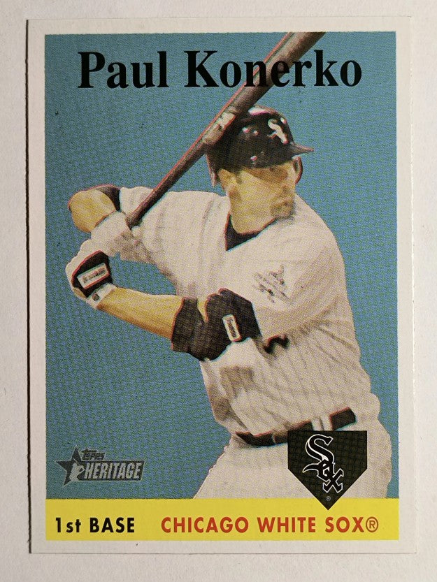 2007 Topps Heritage #362 Paul Konerko